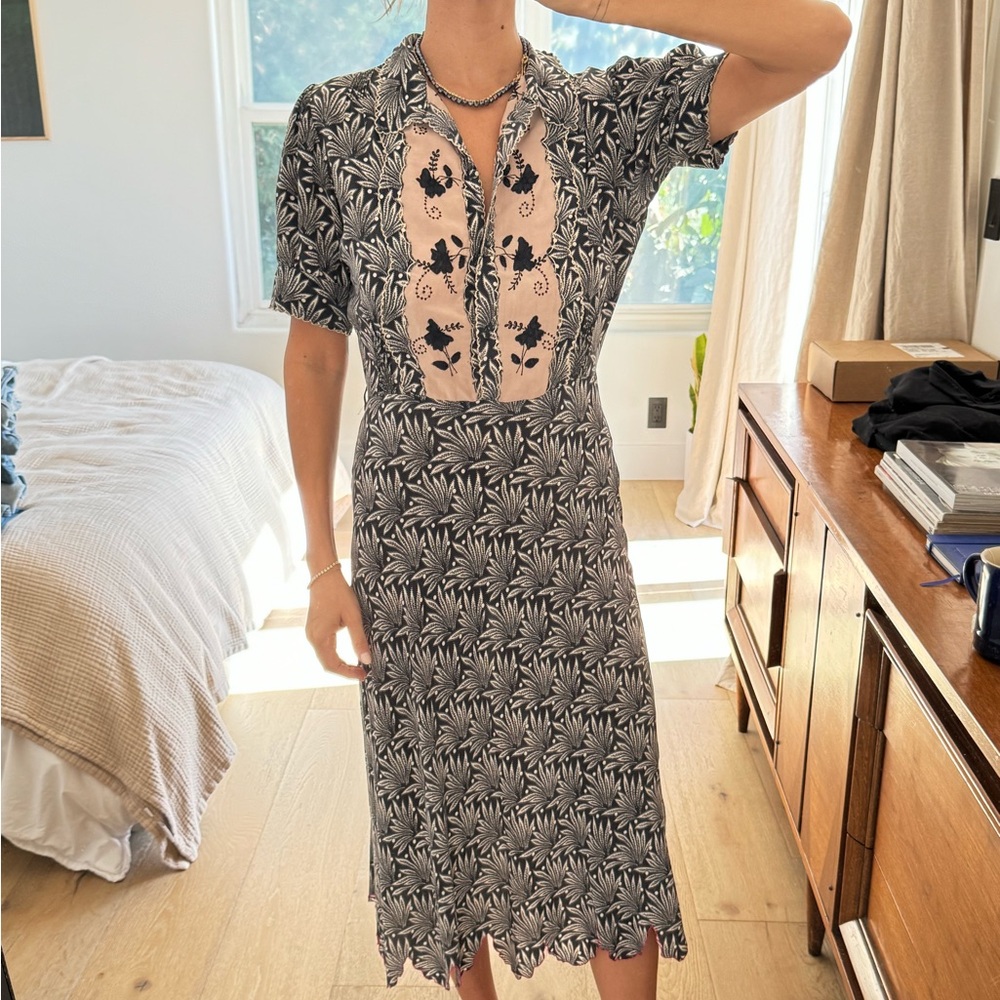 Sharon Wauchob silk print dress